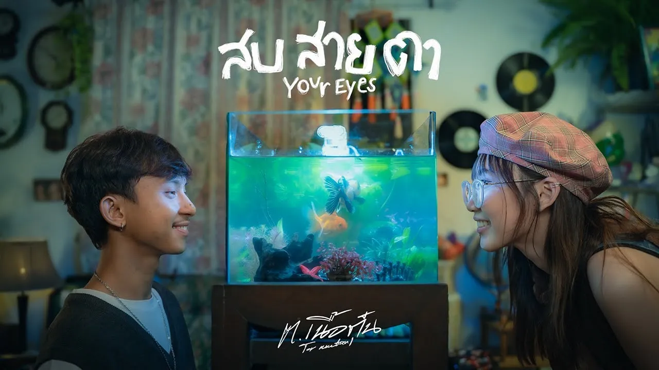 สบสายตา