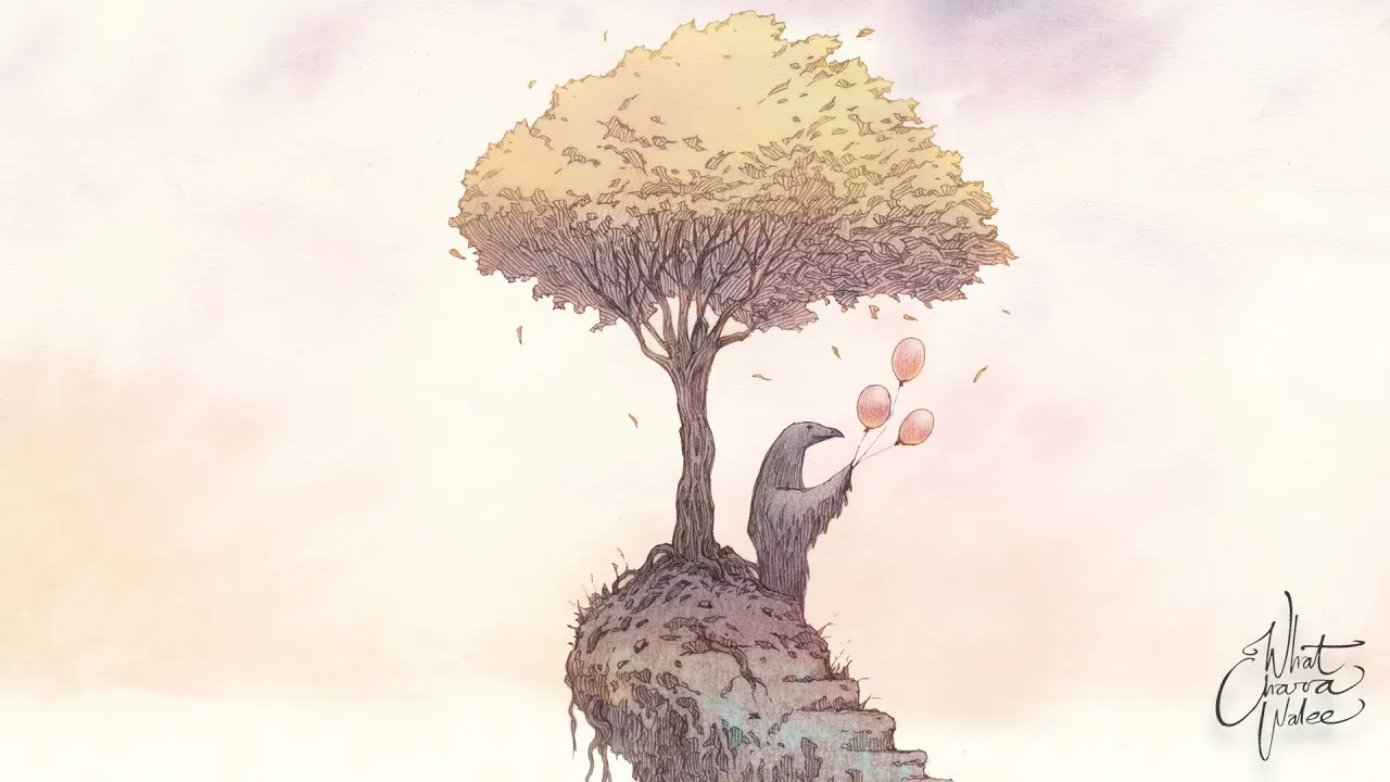 ร่มสีเทา