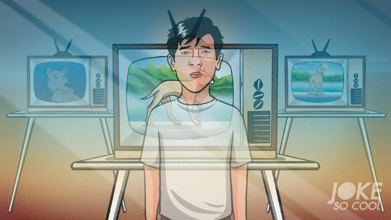 หมากับเงา